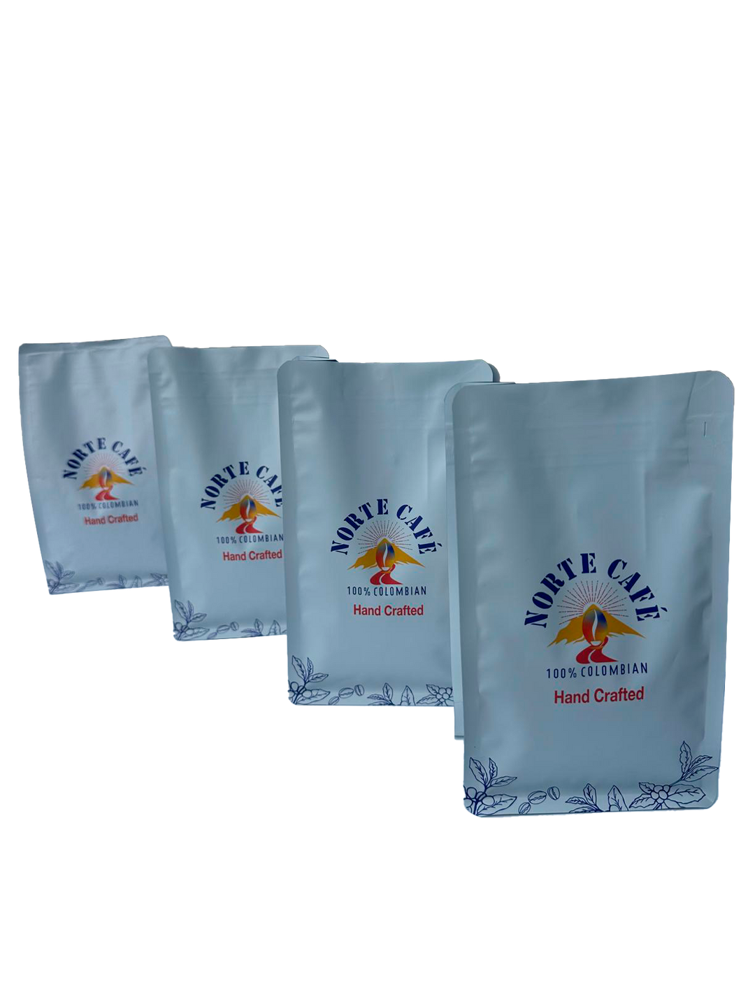 Medium Roast - Bundle & Save - 4 Pack Colombian Coffee (8 ozs per pack) Single Origin, Fair Trade and Locally Roasted