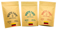 Medium Roast - Bundle & Save - 3 Pack Colombian Coffee (8 ozs per pack) Single Origin, Fair Trade and Locally Roasted